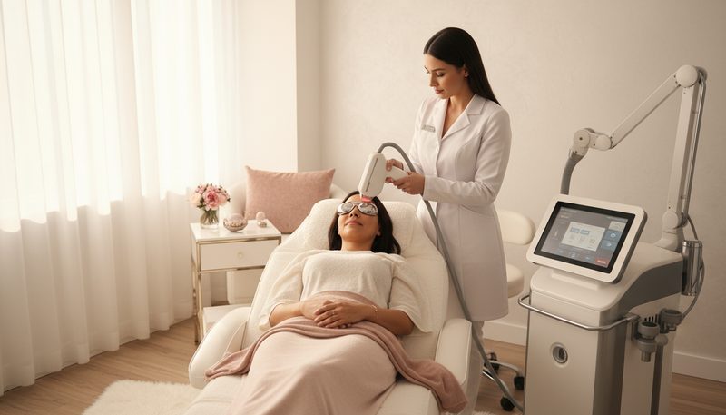Laser skin resurfacing